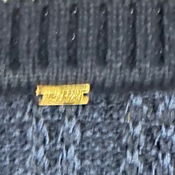 St John Sport | Women’s Crew Neck Knit Sweater Navy Blue Size Large - Picture 11 of 13